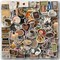 120-Piece Vintage Aesthetic Stickers – Cute Retro Scrapbooking and Journaling Stickers, Waterproof Vinyl Decals for Water Bottles, Laptops, and Phone Cases